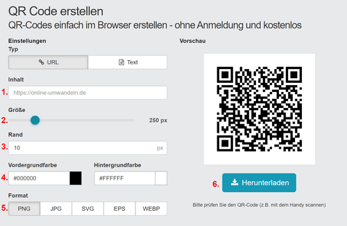 Wie erstelle ich einen statischen QR-Code kostenlos?