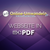 Webseite in PDF – Browser Plugin für Firefox und Chrome